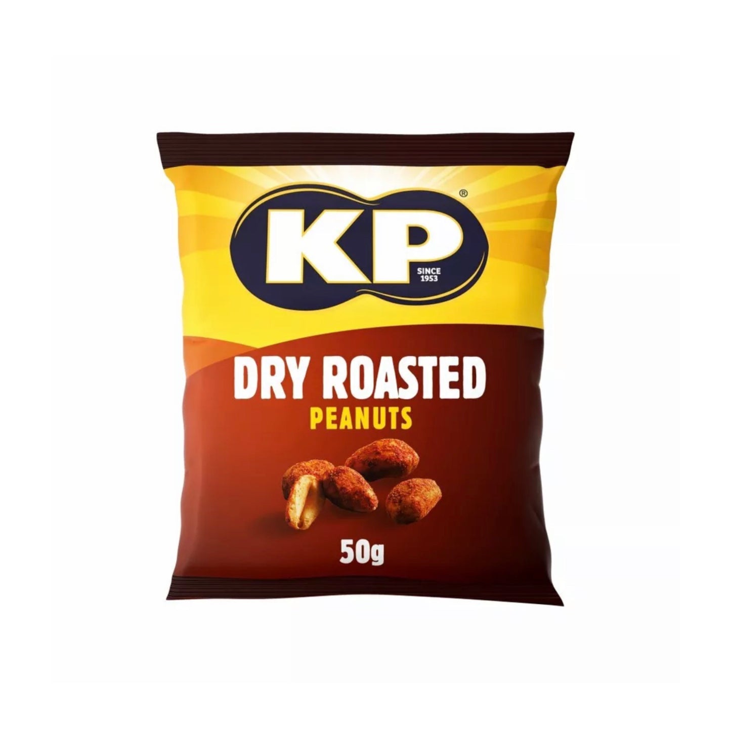 KP Dry Roasted Peanuts 21 x 50g on Pub Card