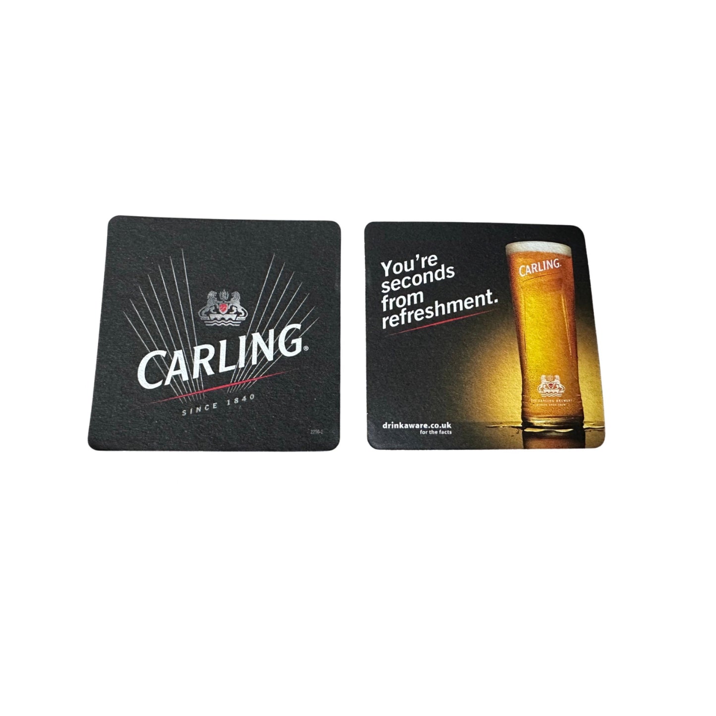 Carling Beer Coasters 100 PACK