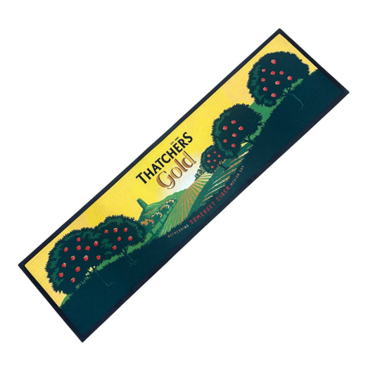 Thatchers Gold Cider Rubber Bar Runner 88cm X 24cm