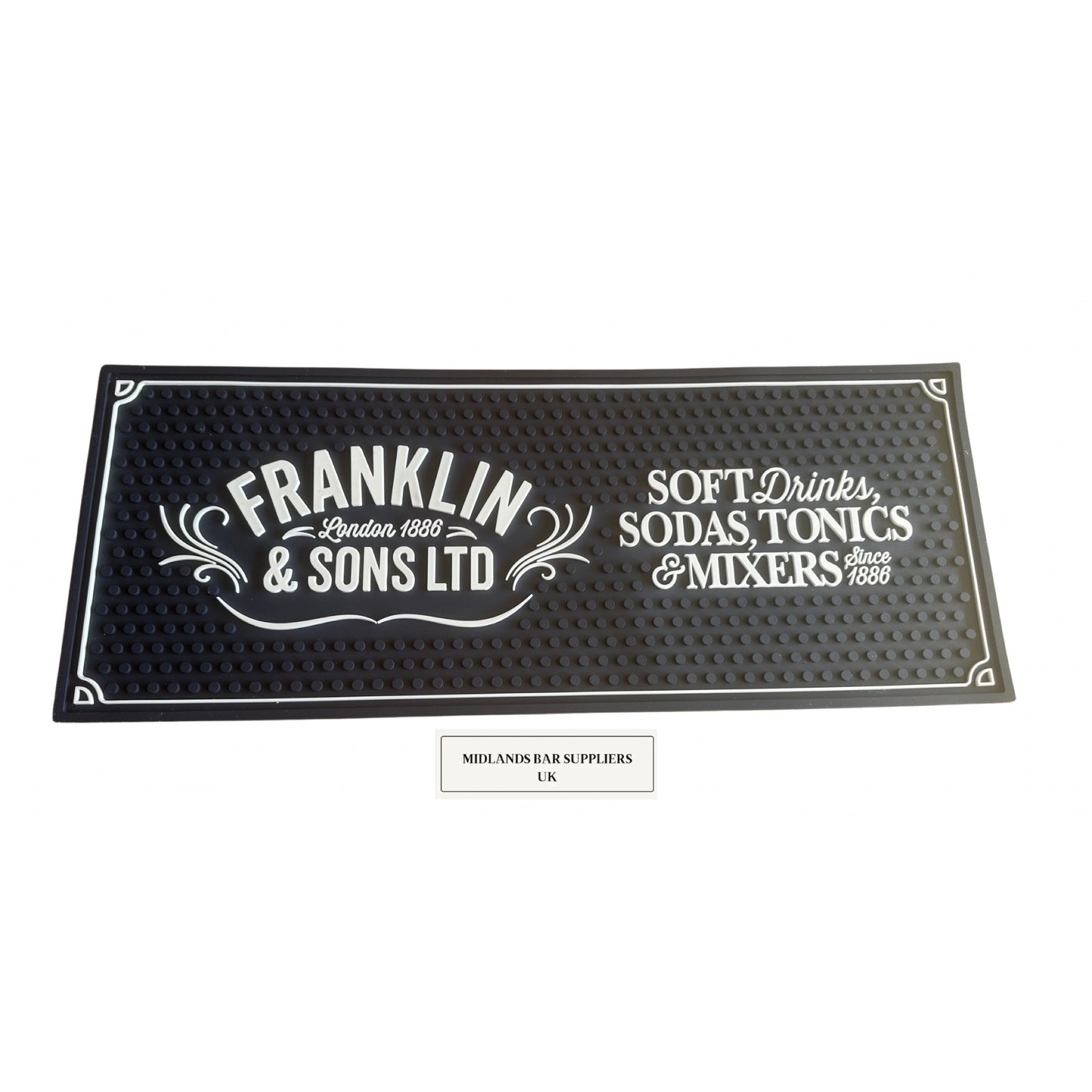 Franklin & Sons Rubber Bar Runner 50cm X 20CM