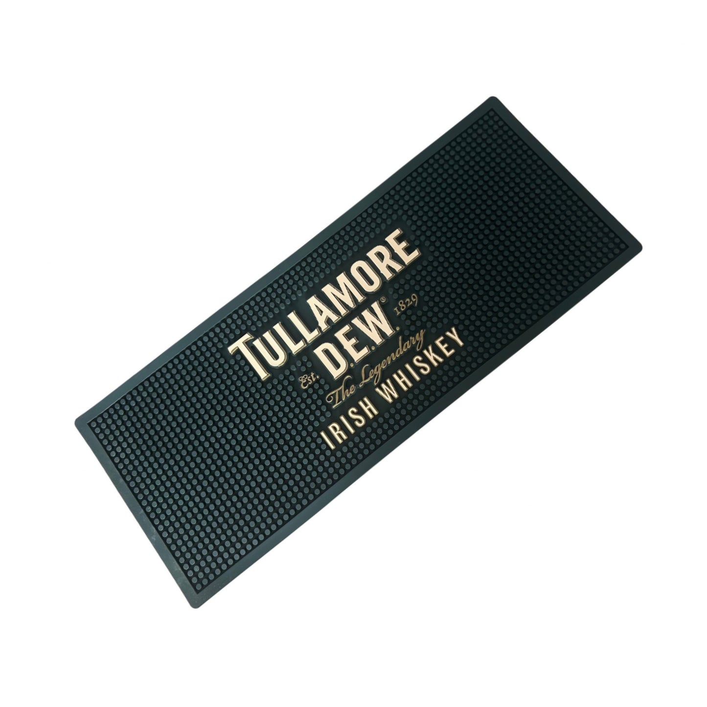 Tullamore Dew Irish Whiskey Rubber Bar Runner 52cm x 20cm
