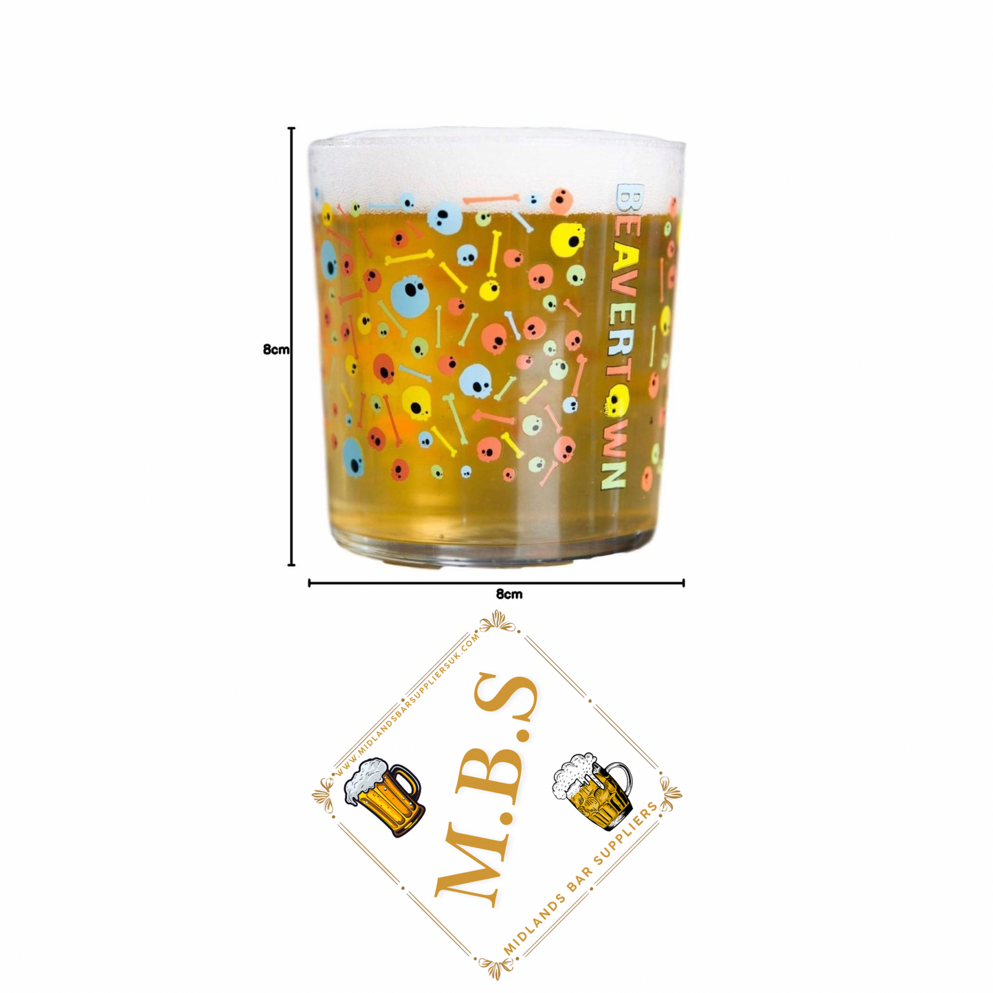 Beavertown Brewery Half Pint Tumbler