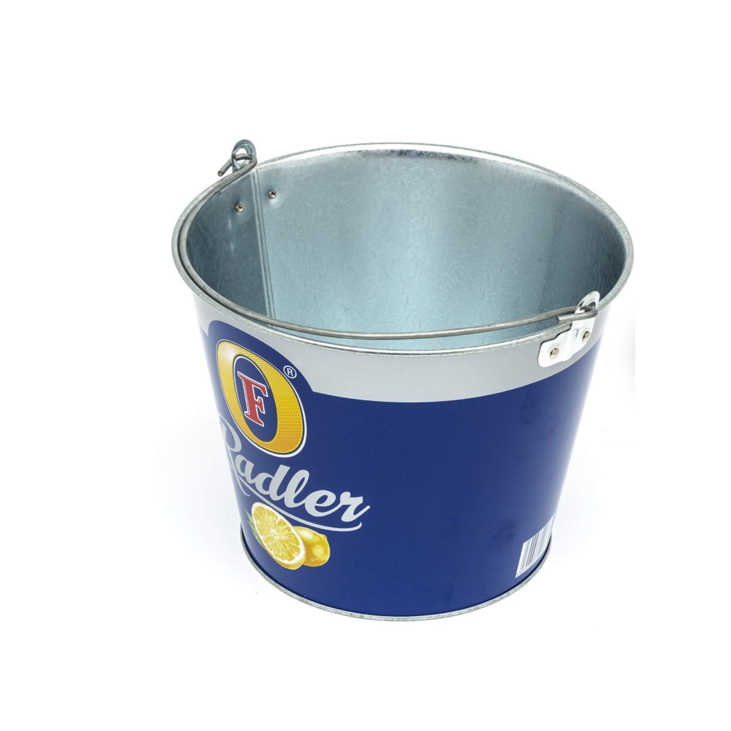 Branded Fosters Radler Metal Ice Bucket / Home Pub Bar / Party / Drinks Cooler