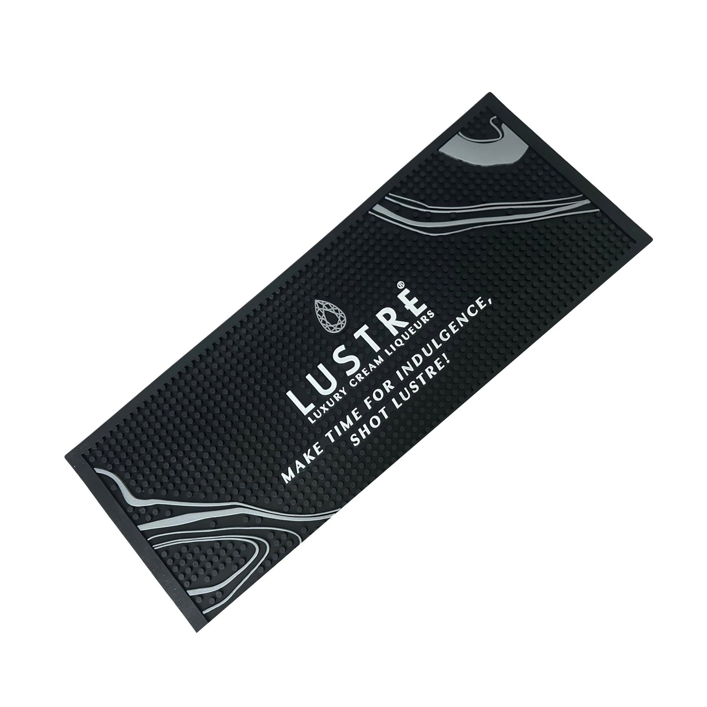 Lustre Luxury Cream Liqueurs Rubber Bar Runner 50cm X 20cm