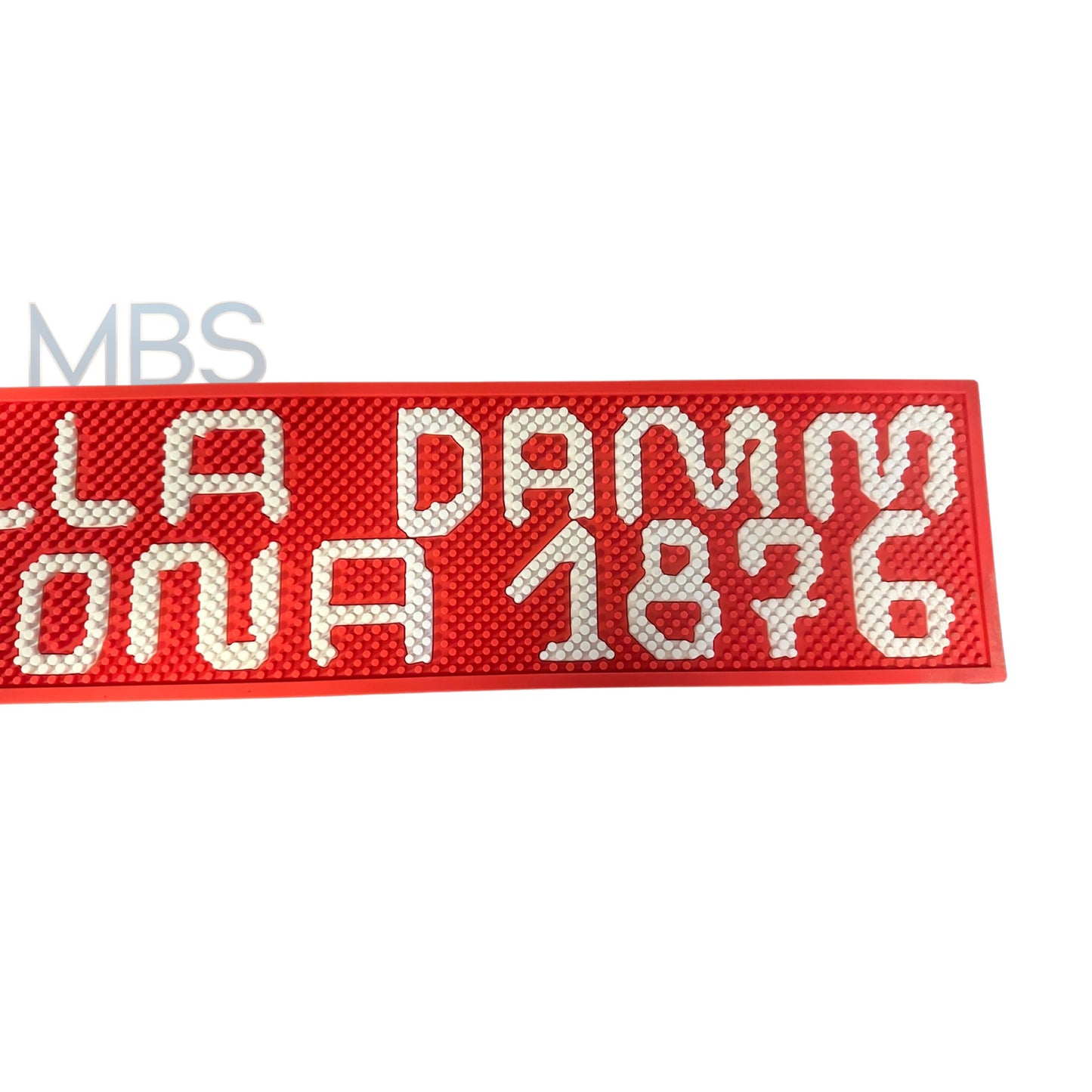 Estrella Damm Barcelona Bar Runner Rubber Mat 61 x 11 x 0.6 cm Brand New