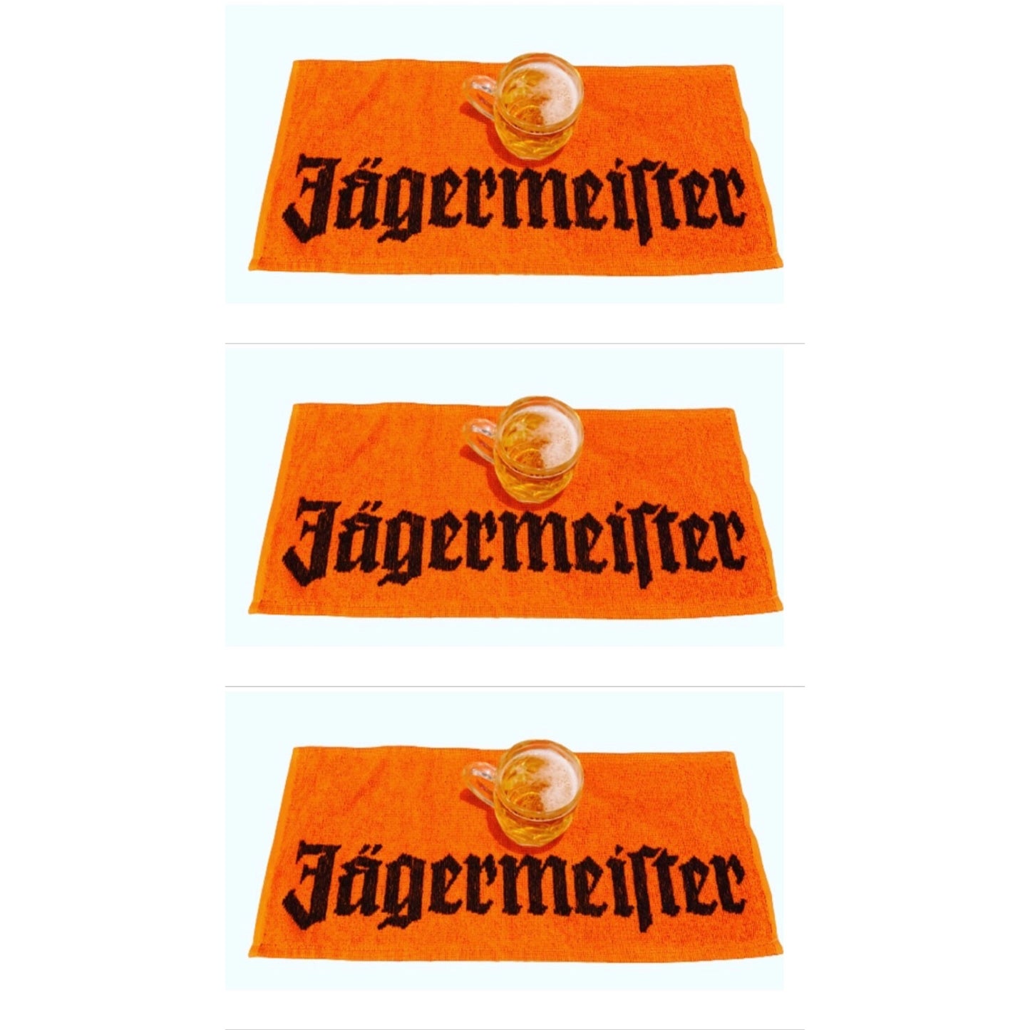 Brand New Set of 3 Jaegermeister Bar Towels
