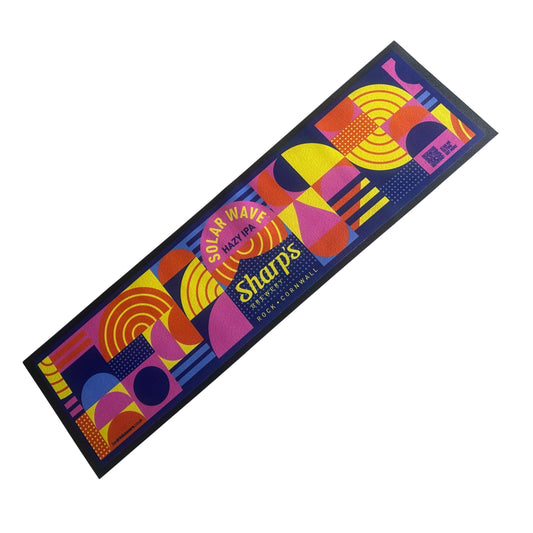 Solar Wave HAZY IPA Born Hazy Brewed Juicy Bar Runner 88cm X 24cm