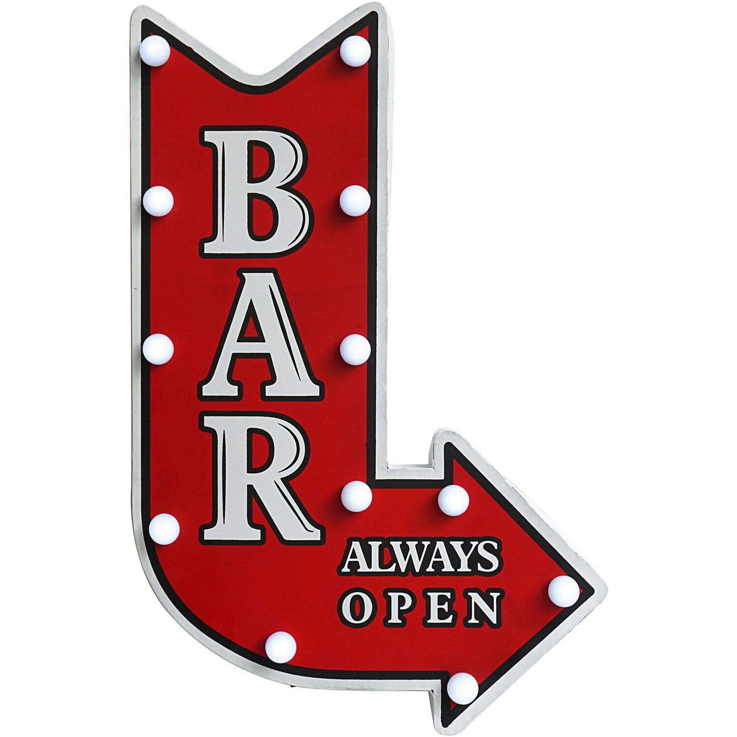LED Bar Always Open Sign