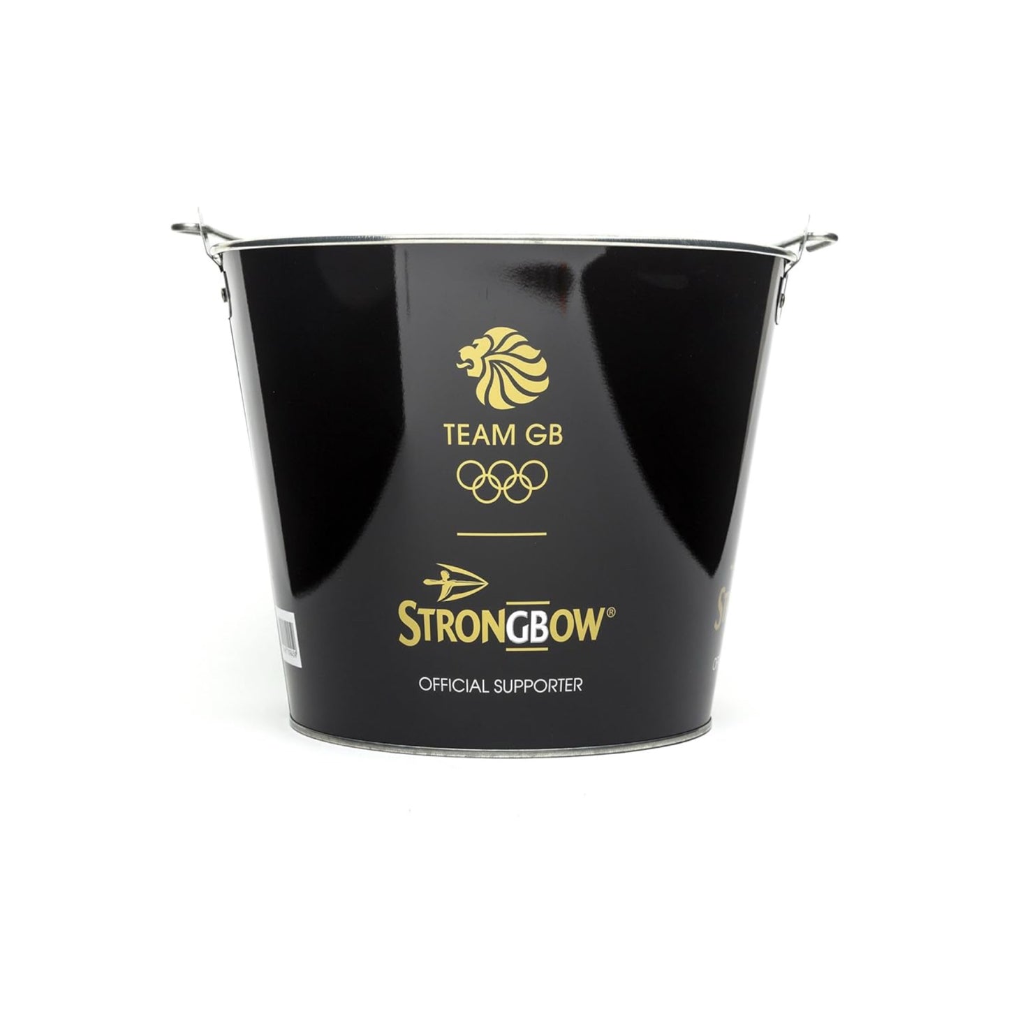 Branded Strongbow Metal Ice Bucket / Home Pub Bar / Party / Drinks Cooler
