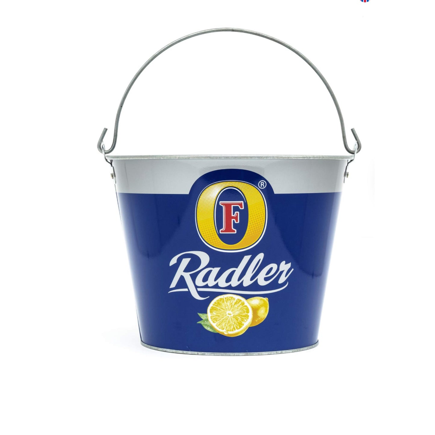 Branded Fosters Radler Metal Ice Bucket / Home Pub Bar / Party / Drinks Cooler