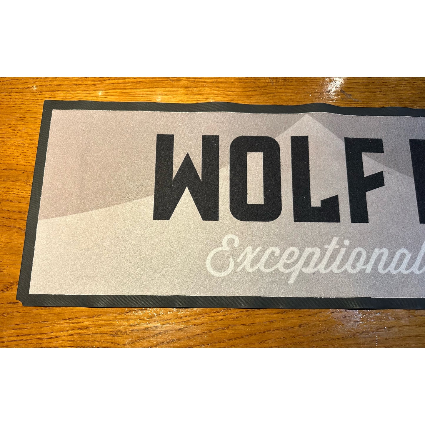 Wolf Rock Red IPA Bar Runner 89cm x 24cm