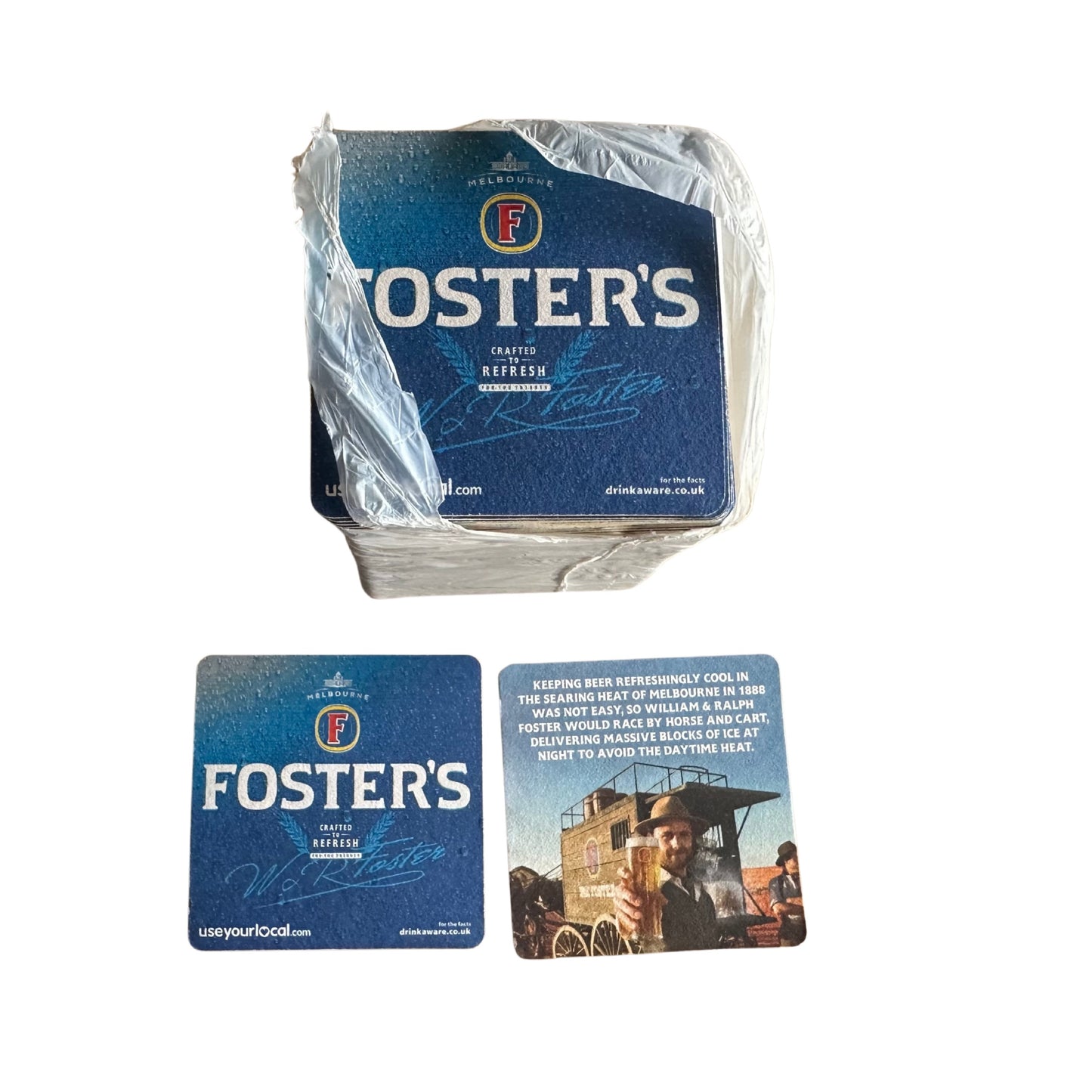 Fosters Beer Coasters Pack of 100