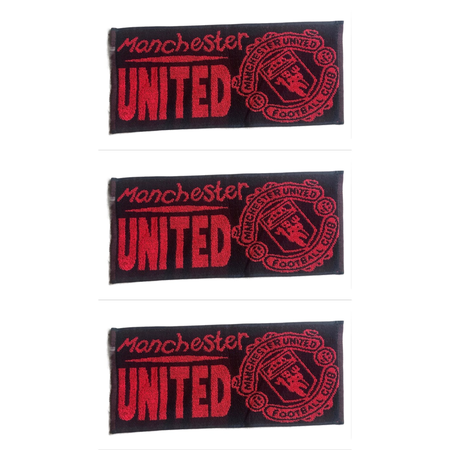 Brand New Set of 3 Manchester United Bar Towels