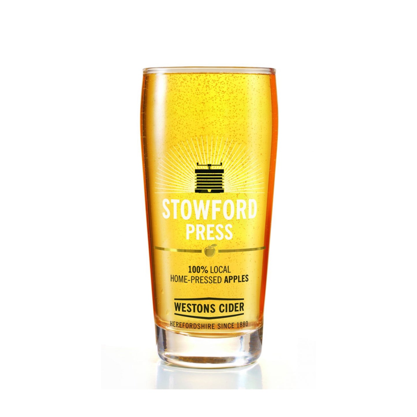Stowford Press Westons Cider Pint Glasses (Set of Four)