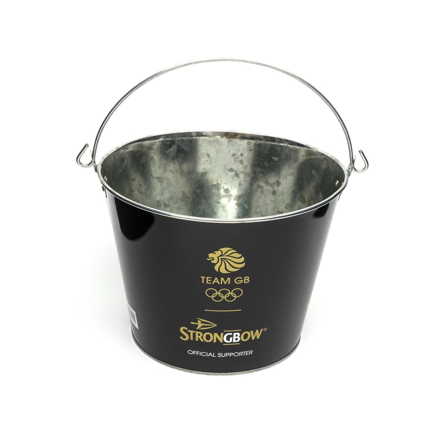Branded Strongbow Metal Ice Bucket / Home Pub Bar / Party / Drinks Cooler