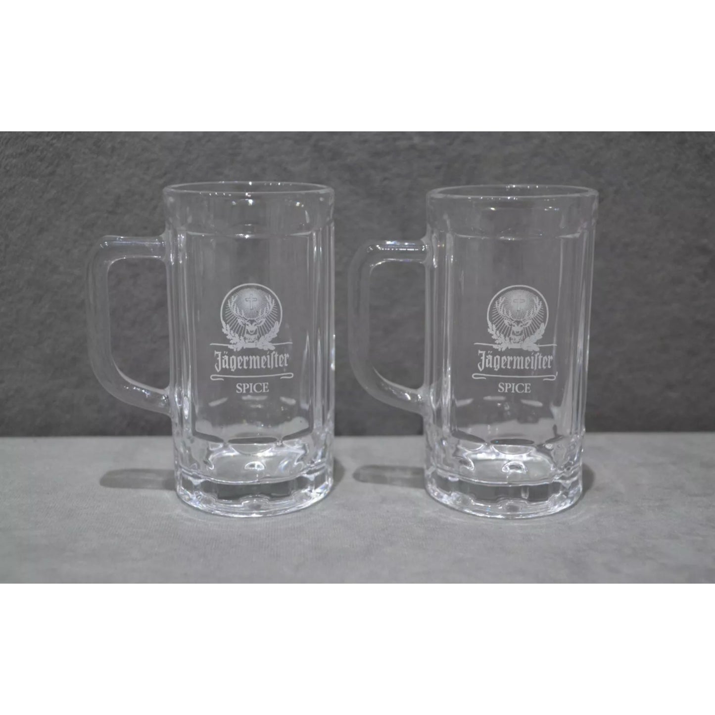 Brand New Jägermeister Spice Stein Heavy Glass Tankard 20cl 200ml (250ml To Brim) £12.99 For 2