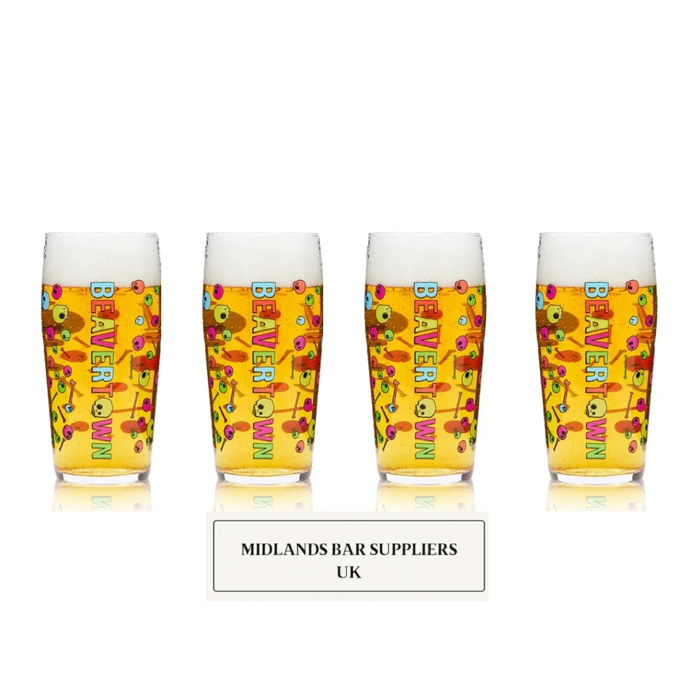 4 X Beavertown Pint Glasses