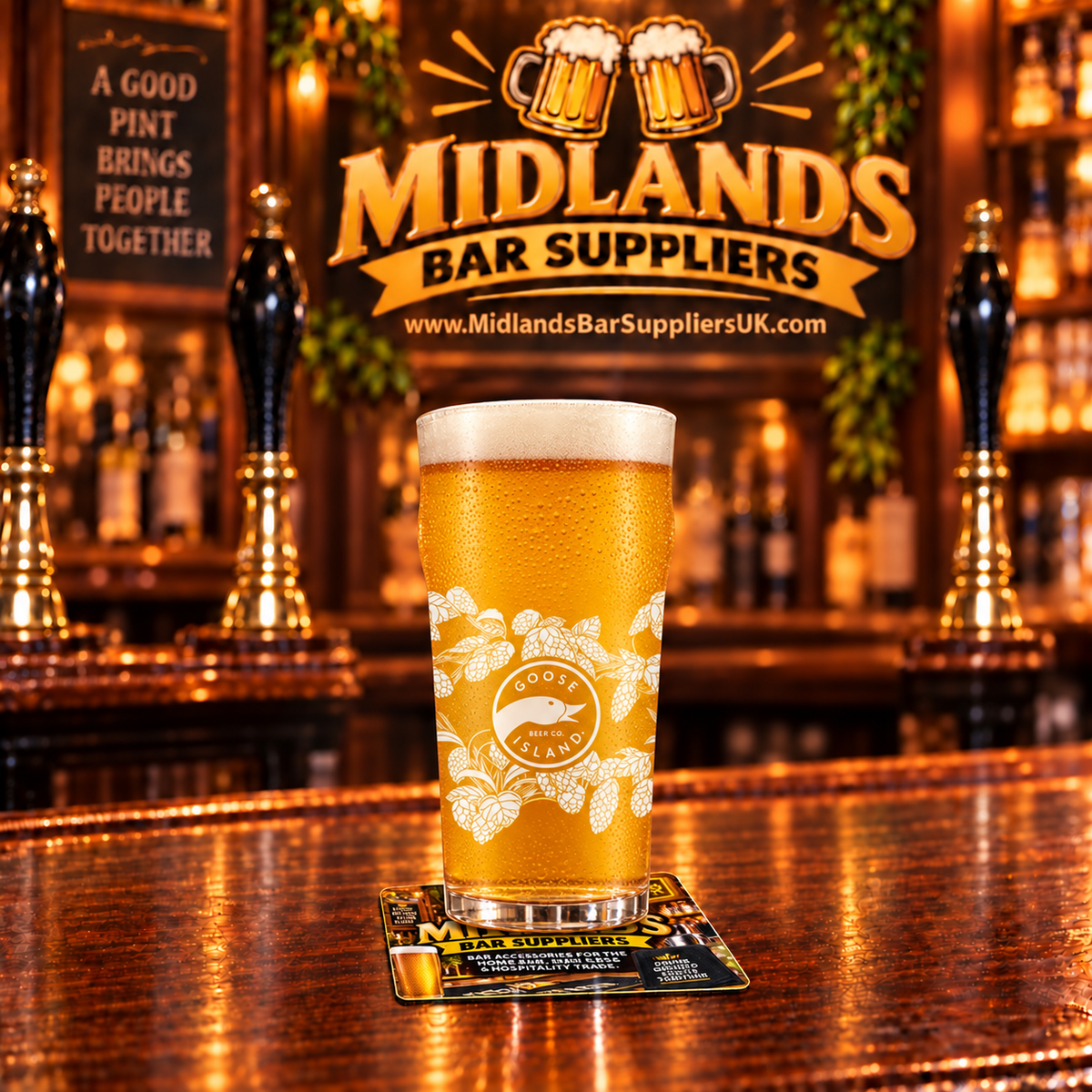 Goose Island Limited Edition Pint Glass