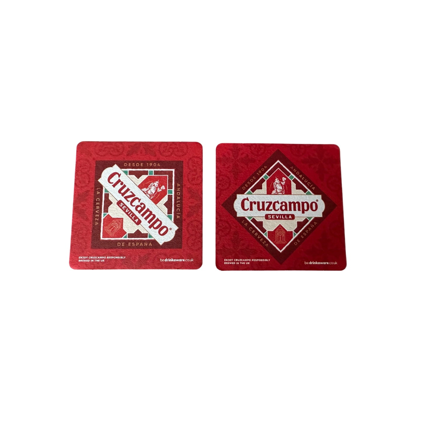 Cruzcampo Beer Coasters 100 PACK