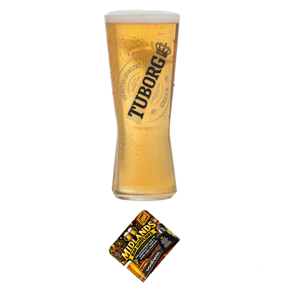 Tuborg Pint Glass