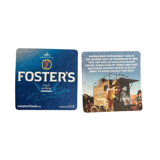 Fosters Beer Coasters Pack of 100