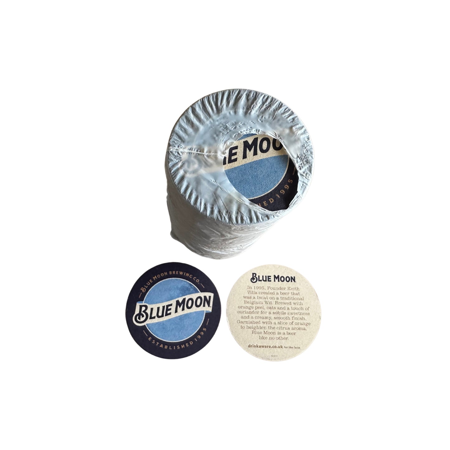 Blue Moon Beer Coasters Pack of 100