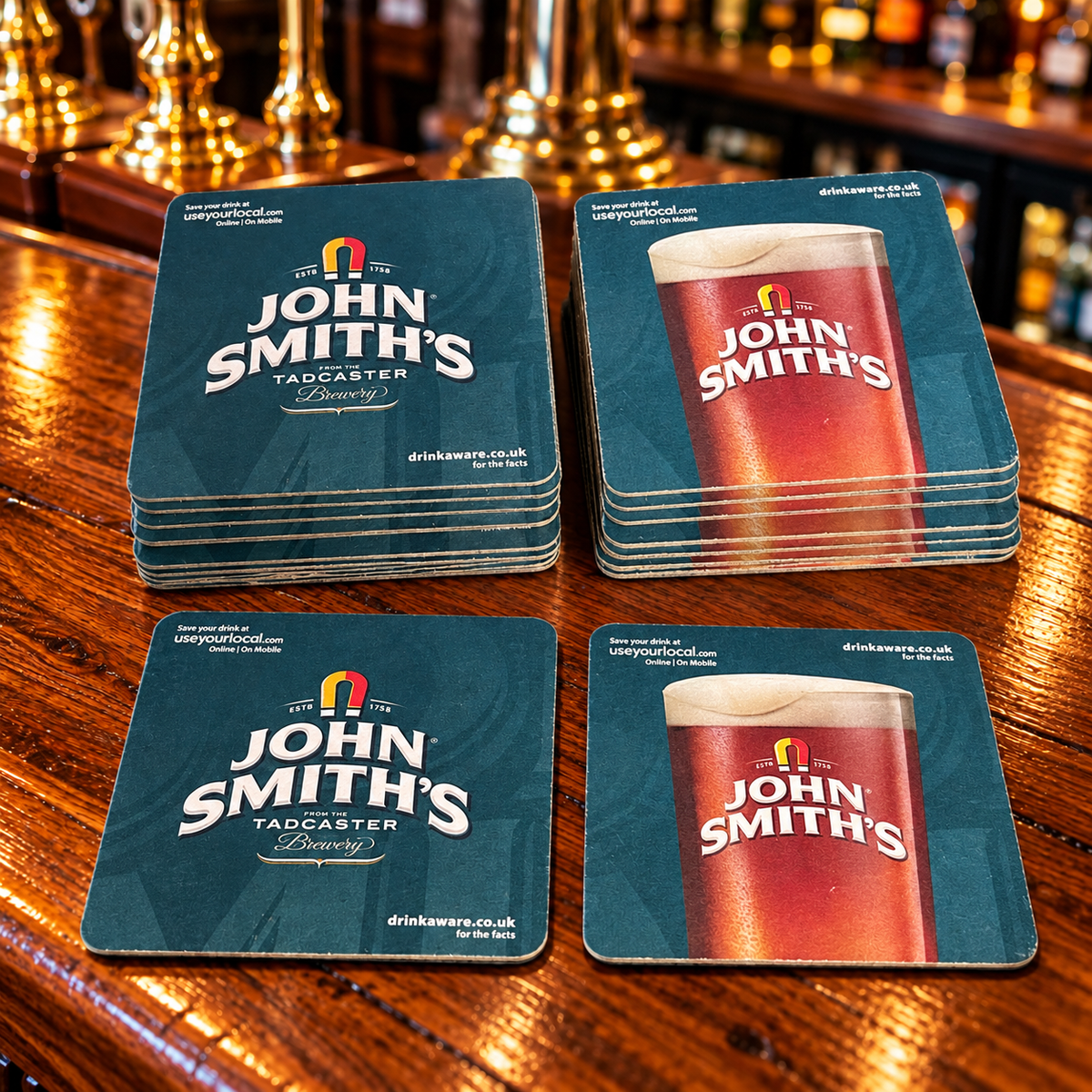 John Smith’s Beer Coasters Pack Of 100