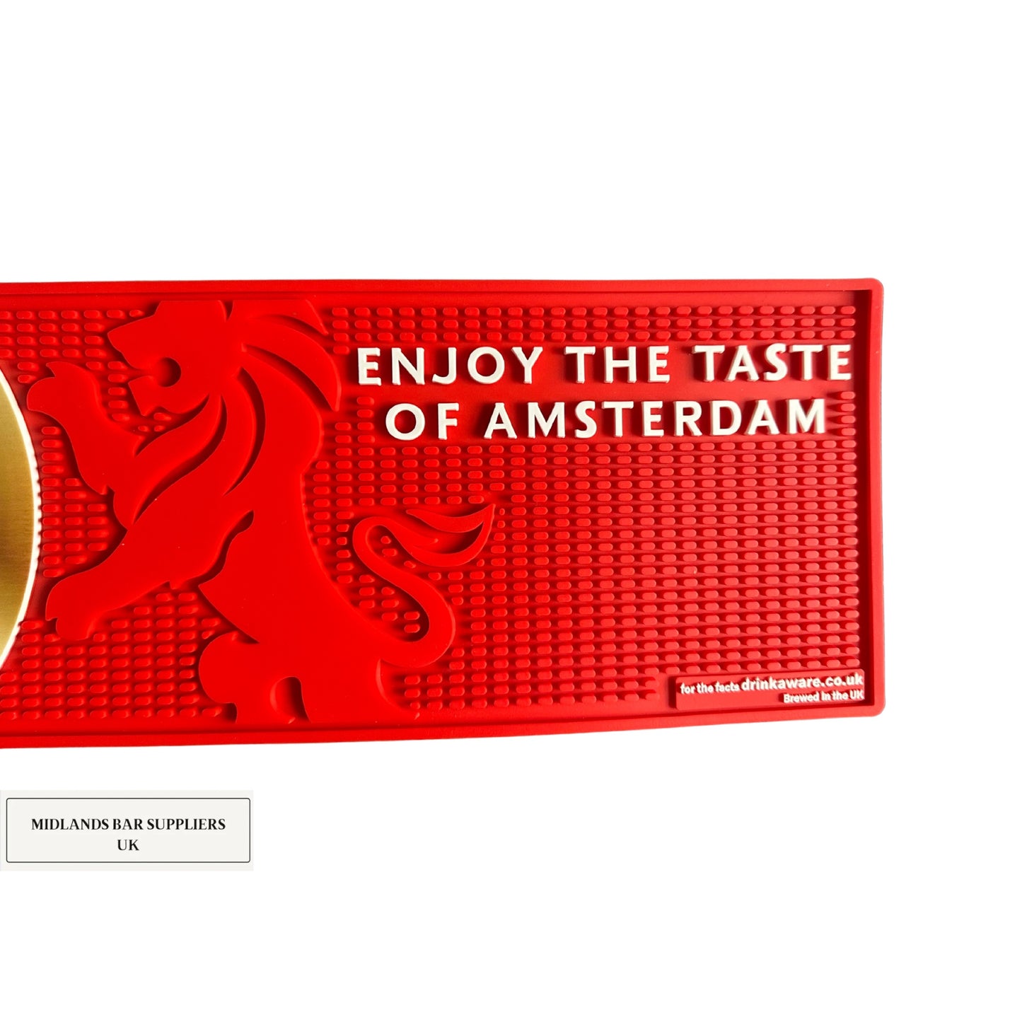 Amstel Rubber Bar Runner