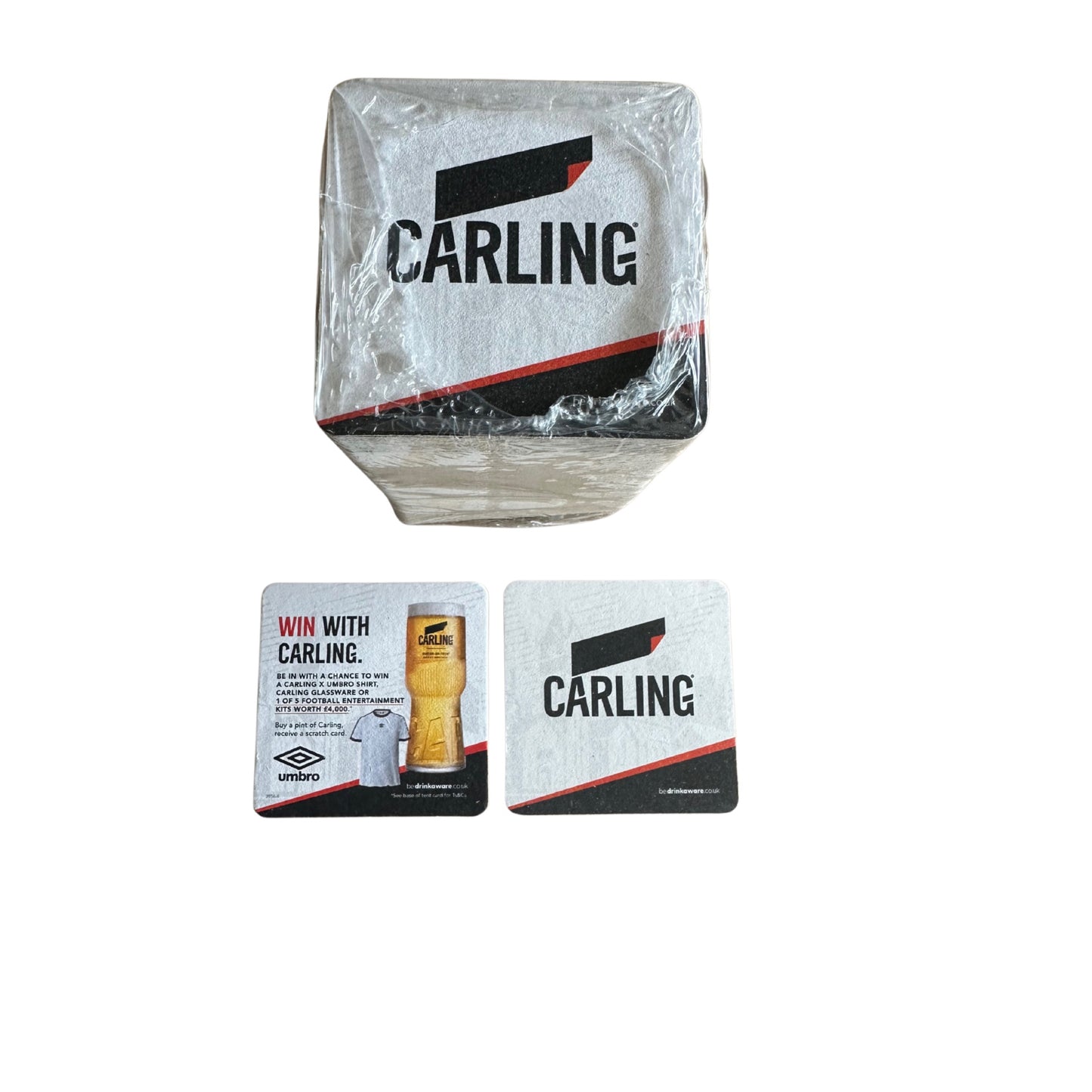 Carling Beer Coasters Pack of 100