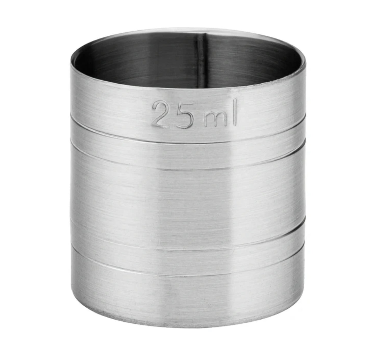 Stainless Steel 25ml Drinks Measure