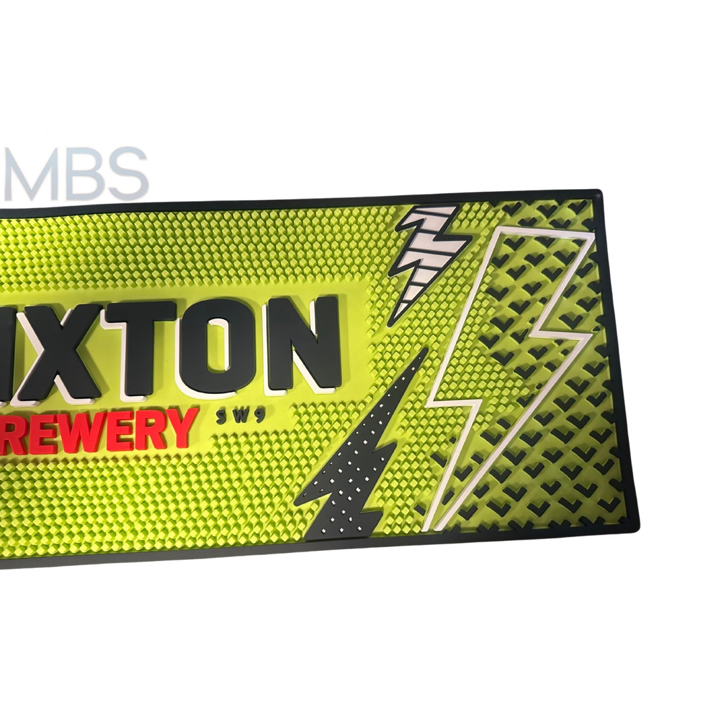 Brixton Brewery Rubber Bar Runner | Drip Mat I Brand New 60CM X 20CM