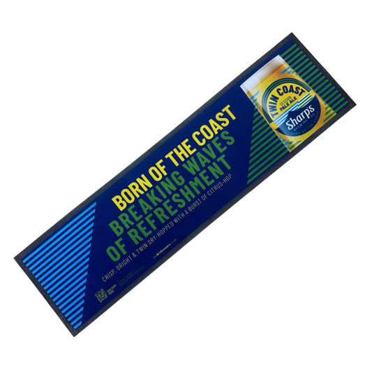 Twin Coast Pale Ale Rubber Bar Runner 88cm X 24cm