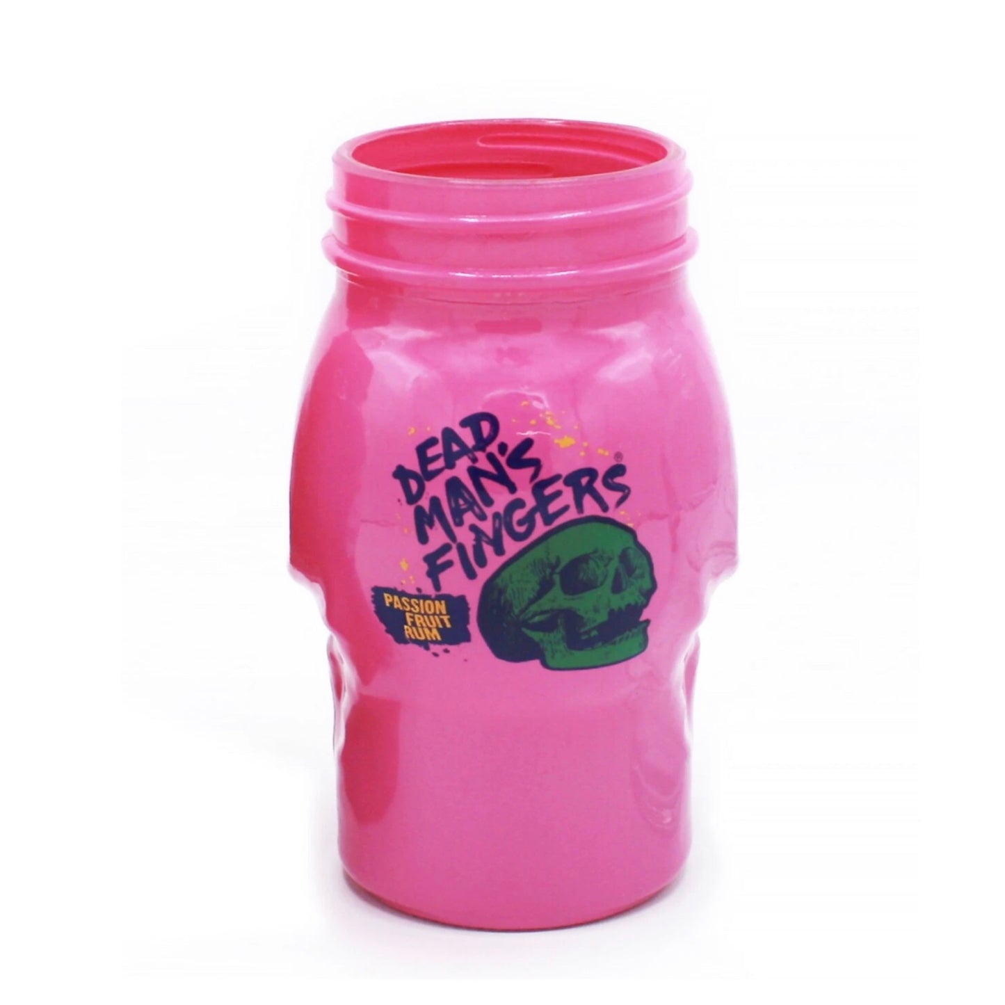 Dead Mans Fingers Skull Glass - Pink Spiced Rum 3/4 pint Brand New Boxed
