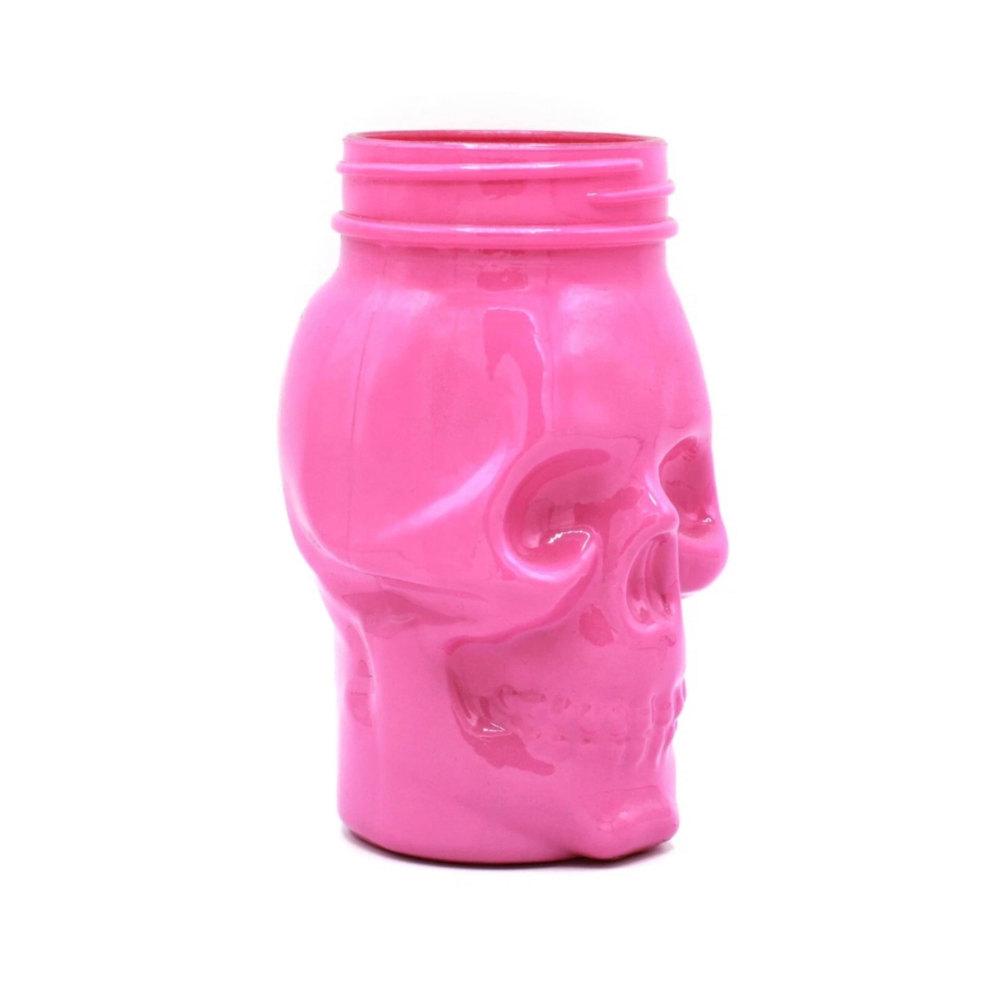 Dead Mans Fingers Skull Glass - Pink Spiced Rum 3/4 pint Brand New Boxed