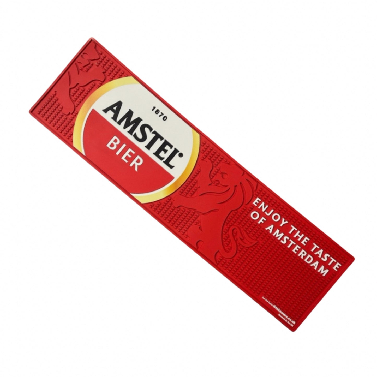 Amstel Bier Rubber Bar Runner | Drip Mat | 56x16 cm