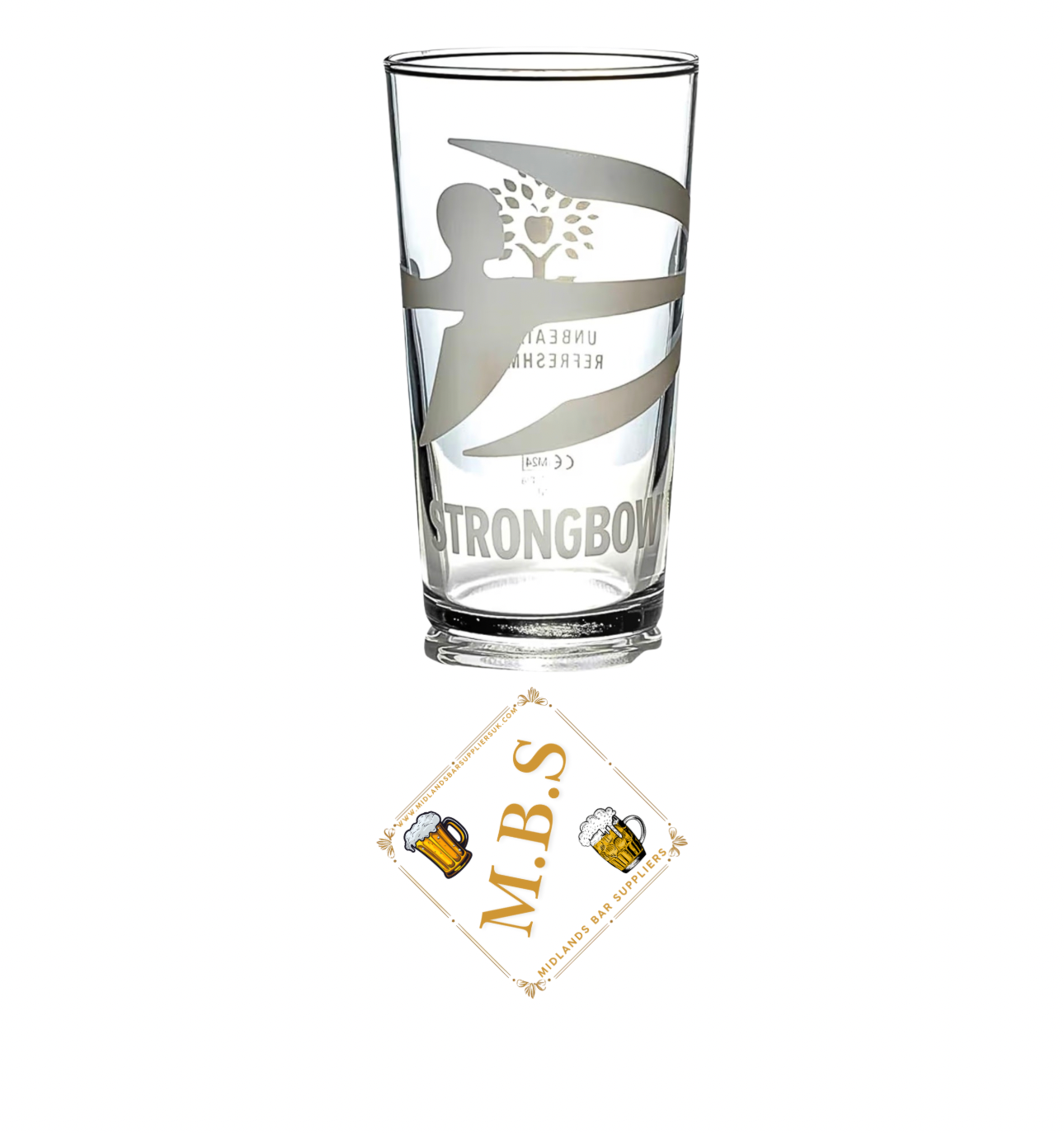 Strongbow Cider Pint Glass
