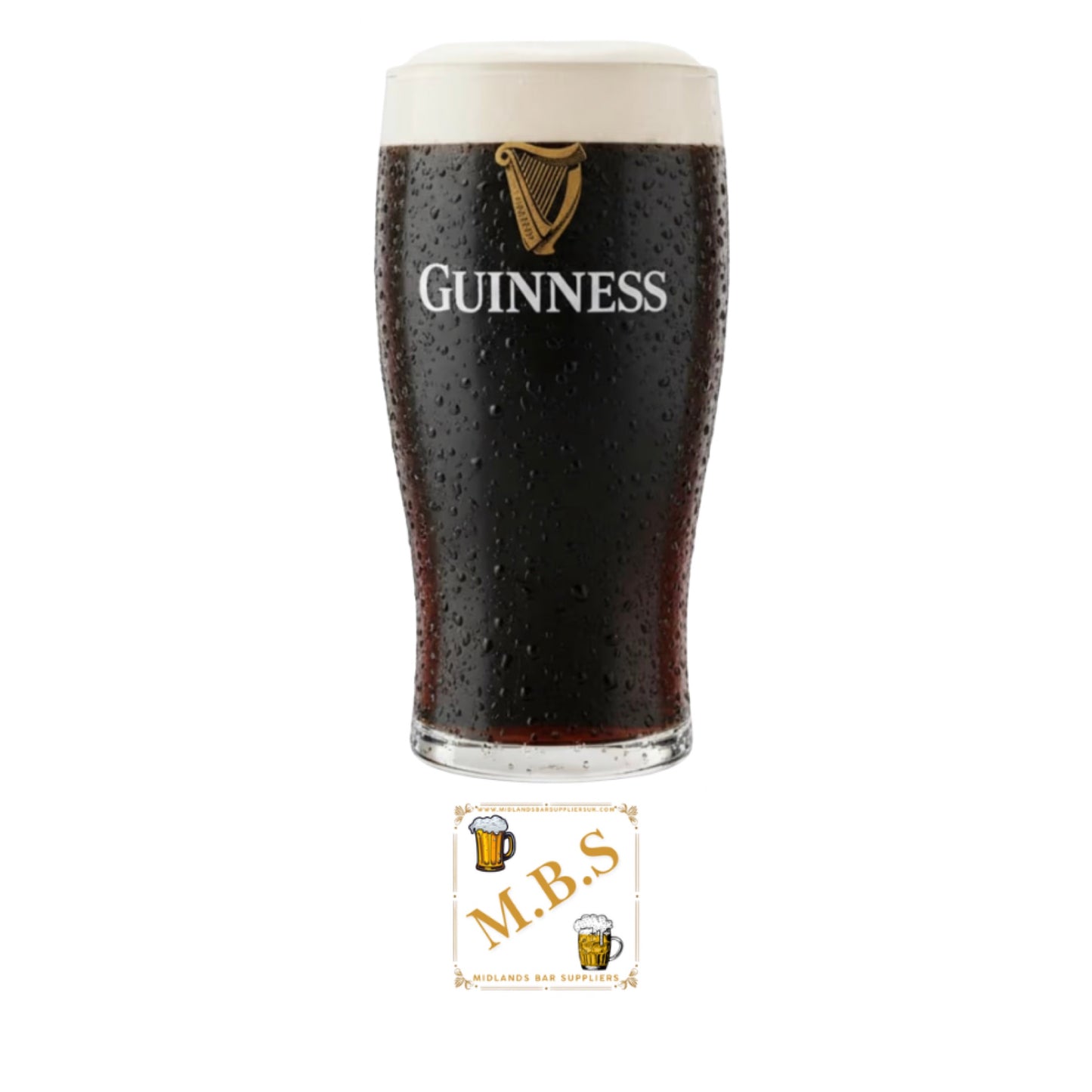 Guinness Toucan Football Pint Glass
