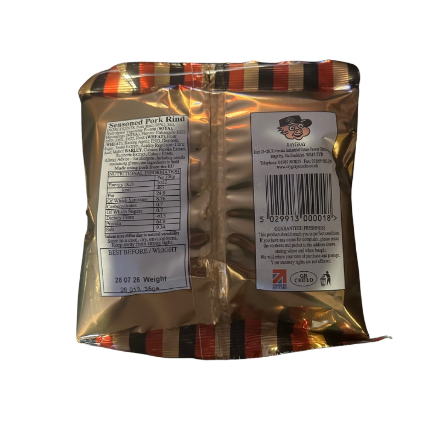 Ray Gray Pork Crunch 35g x10