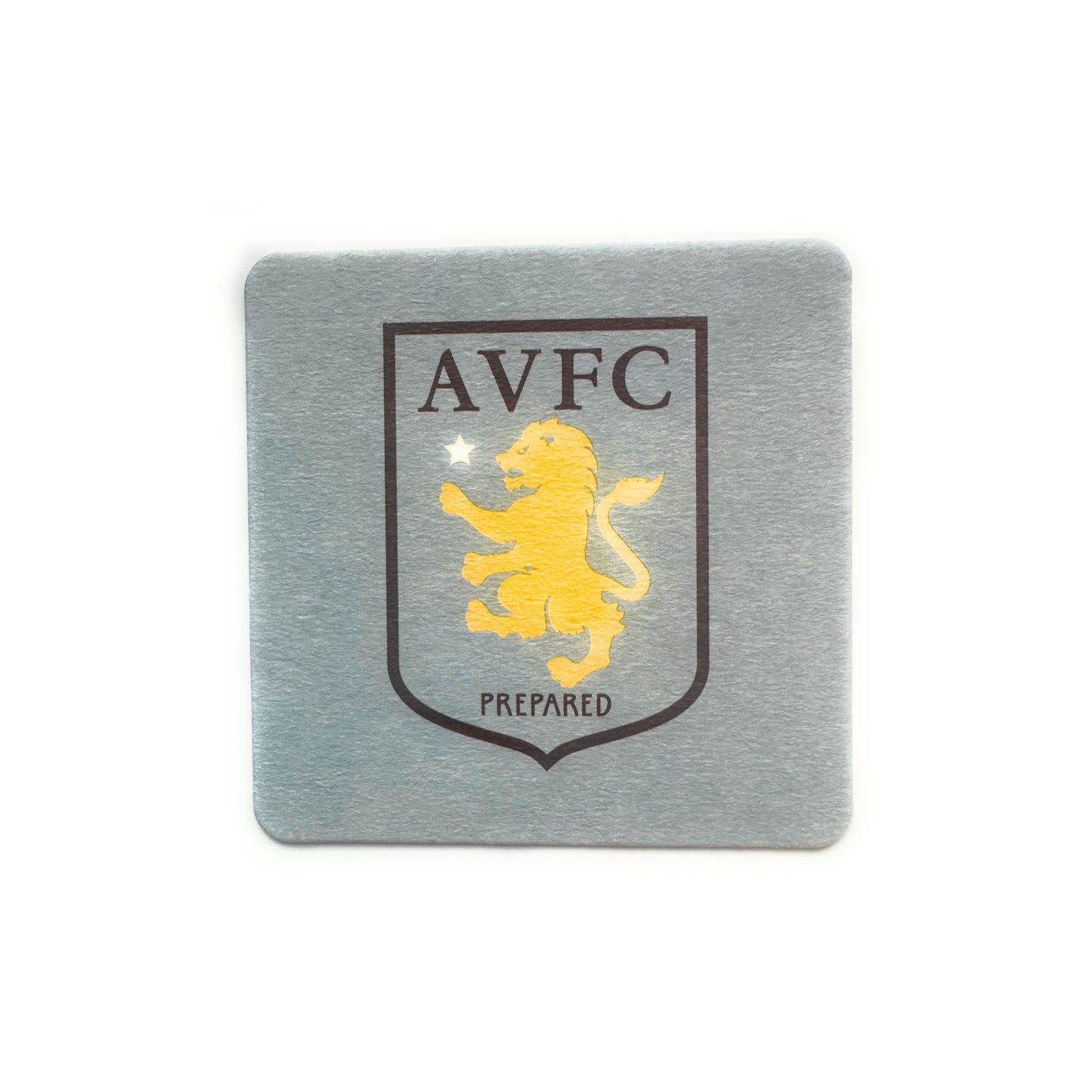 ASTON VILLA F.C. Card Beer Coaster