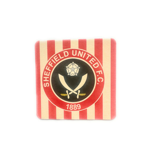 SHEFFIELD UNITED F.C Card Beer Coaster