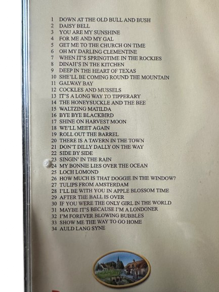 Pub In A Box Traditional Pub Songs CD