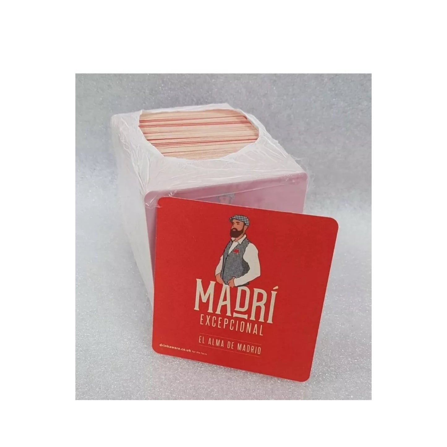 MADRI Mats / 100 Pack Of MADRI EXCEPCIONAL BEERMATS COASTERS Brand New