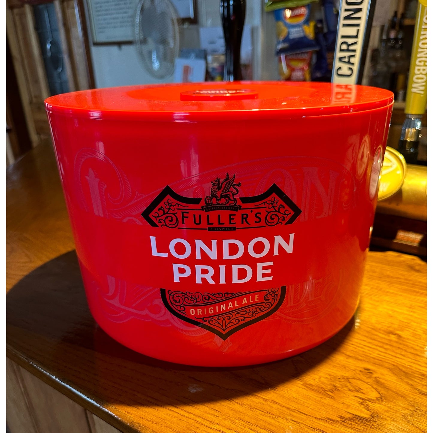 Brand New 10L London Pride Ice Bucket With Lid And Liner