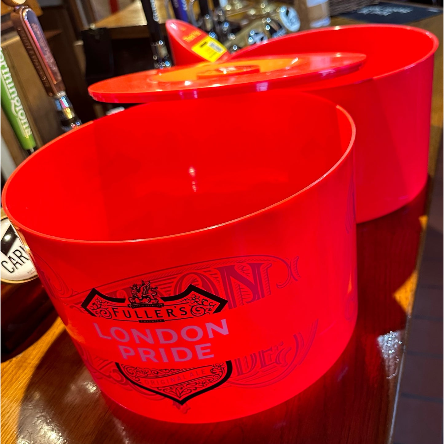 Brand New 10L London Pride Ice Bucket With Lid And Liner