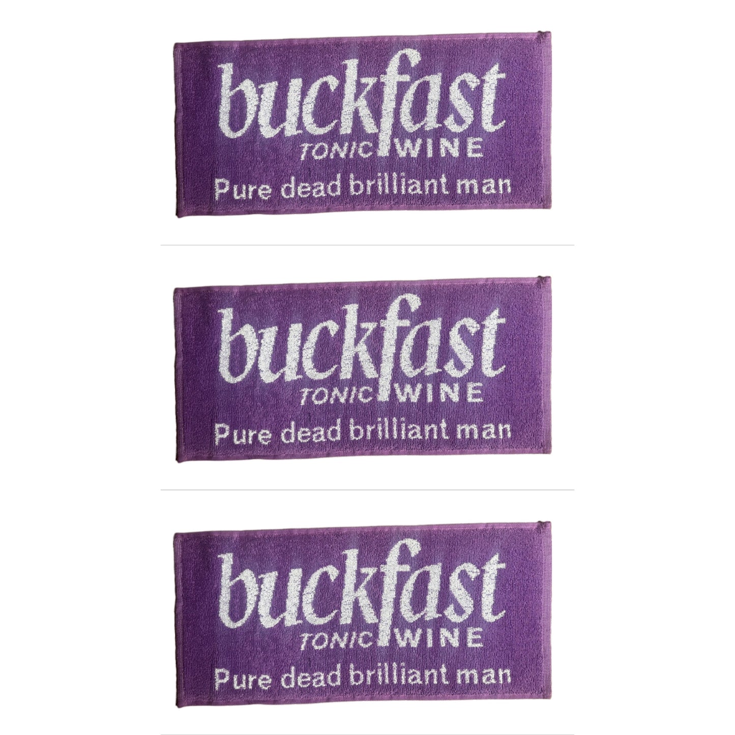 Brand New Set of 3 Buckfast Tonic Wine Bar Towels