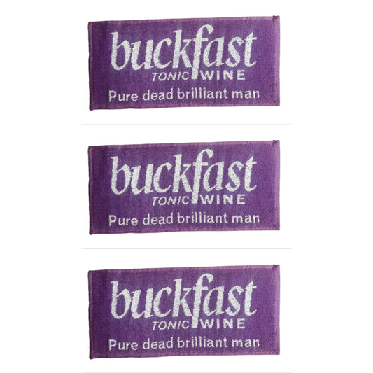Brand New Set of 3 Buckfast Tonic Wine Bar Towels