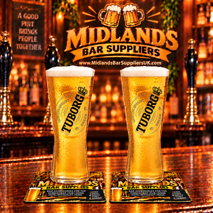 Tuborg Pint Glasses Set of 2