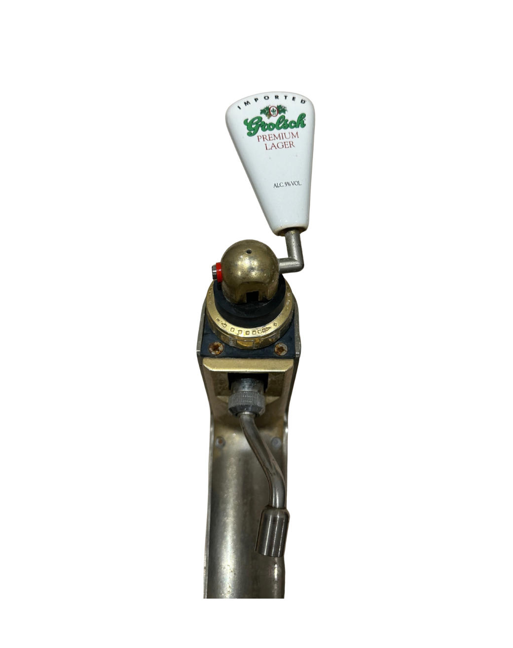 Vintage Old Traditional Pub Grolsch Beer Tap