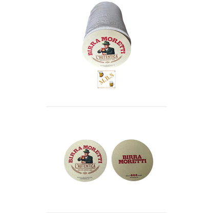 Birra Moretti Beer Coasters 100 PACK