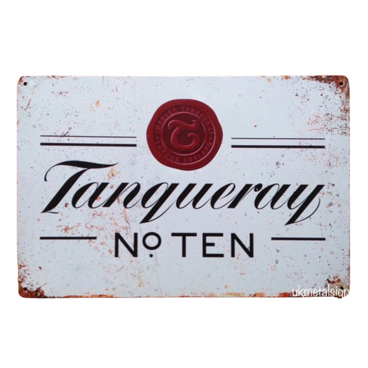 Tanqueray Tin Sign A4 Size